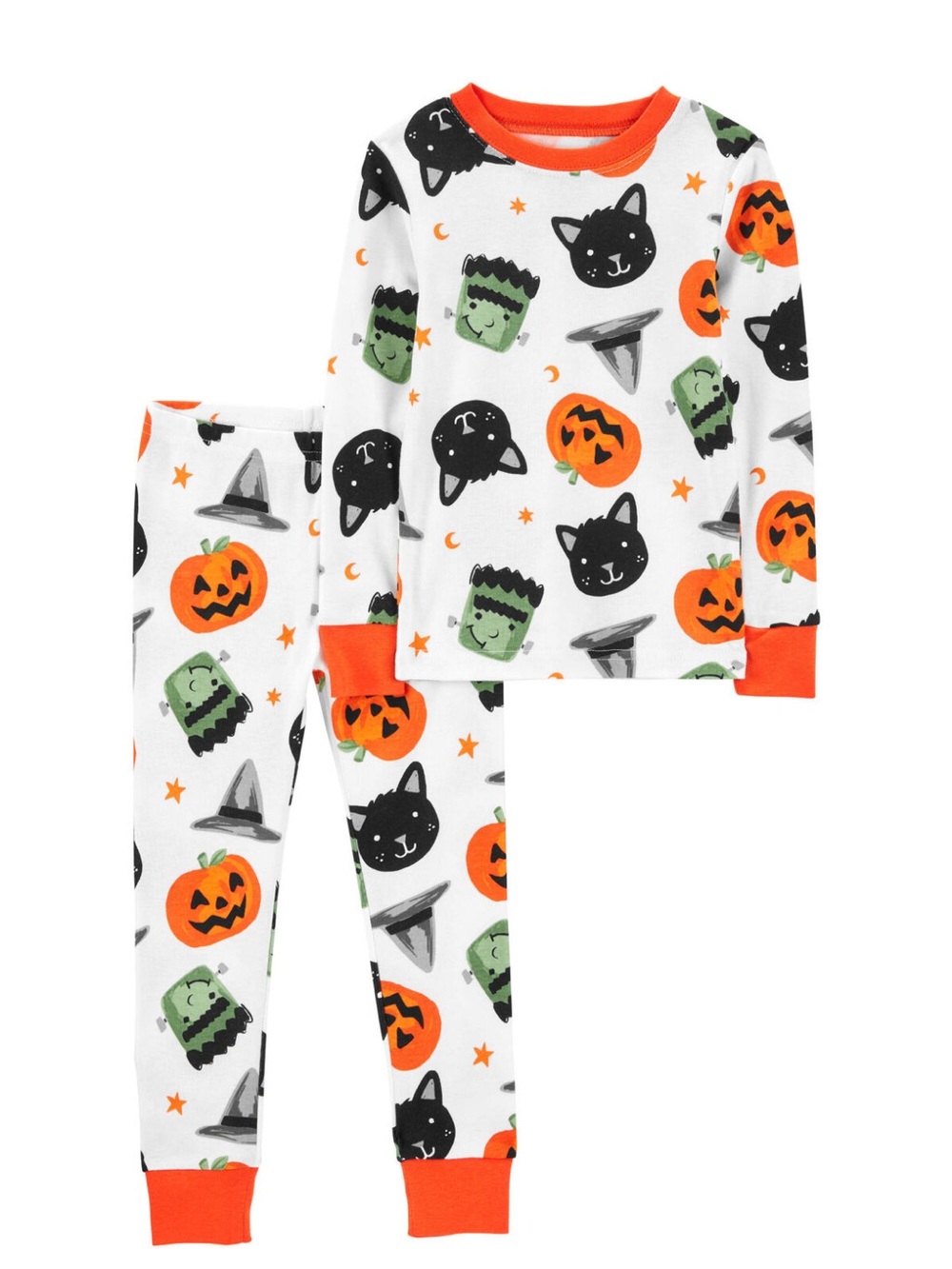 Carter’s 2 piece Halloween Pajama PJ set sz 12 Months
